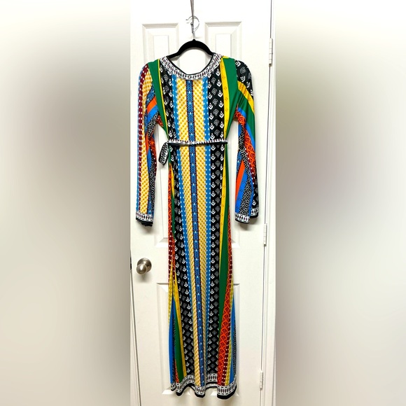 Maxi Wrap Dress size L - Picture 4 of 8